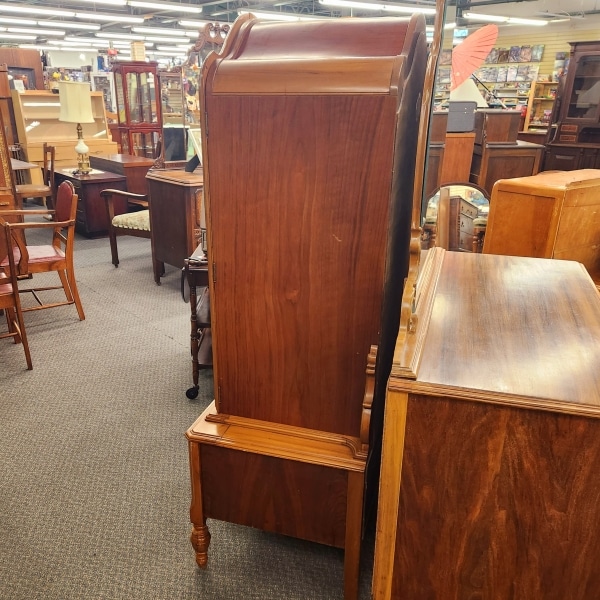 Small Art Deco Walnut Wardrobe