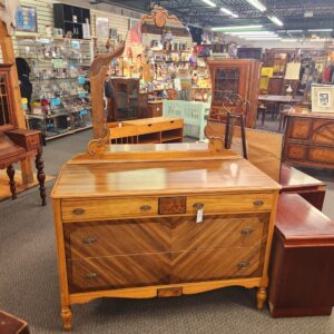 Art Deco Dresser with Mirror