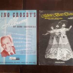 Lot of 9 Vintage Music Sheets, 1950s thru 70s, Polly, Burning of Rome, Edelweiss