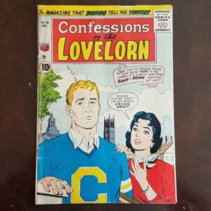 * Confessions of the Lovelorn #76 Comic December 1956 Complete American Comics