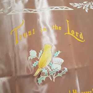 WW2 Era Souvenir Pillow Cover - Trust in the Lord