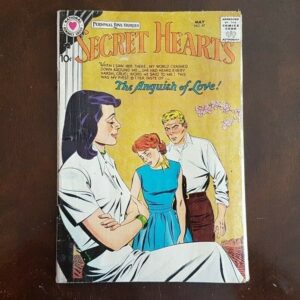 * Scarce Secret Hearts #47 The Anguish of Love Comic May 1958 DC Complete