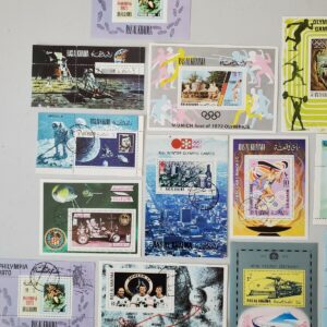 Lot H. Ras Al Khaimah Stamps - Olympics, sports, space, Apollo, mint condition