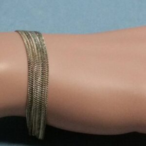 Sterling Silver Multi Strand Bracelet