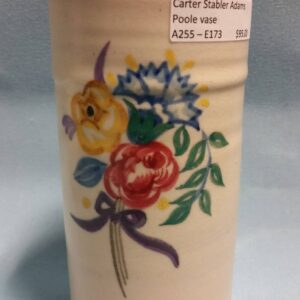 Carter Stabler Adams Poole Pottery Hand Painted Vase