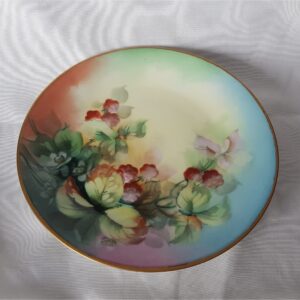 Hand Painted Charger / Plate; D&C Delinieres and Co (Limoges France) c.1894-1900; Artist Signed