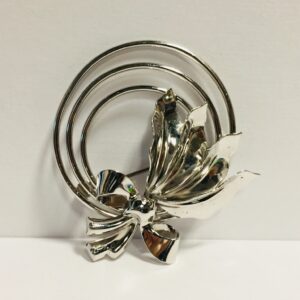 Vintage Bond Boyd Sterling Silver Leaf Brooch, Bond Boyd Silver Brooch, Bond Boyd Brooch