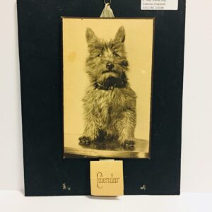 Vintage 1933 Scottie Dog Calendar, Vintage Scottie Dog, Vintage Ephemera, Vintage Calendar Made in England