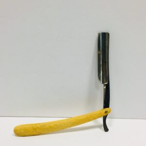 Imperial Hollow Ground Straight Razor - Carved Celluloid, Germany