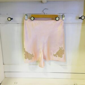 C.1930's Silk and Lace Tap Pants With Genuine MOP Buttons