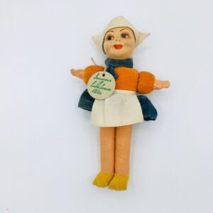 Vintage Norah Wellings "Dutch Girl" Doll - Made in England, Lake Louise Alberta