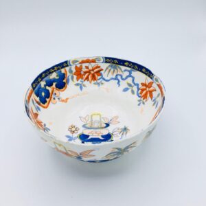 Antique Porcelain Imari - Style Bowl