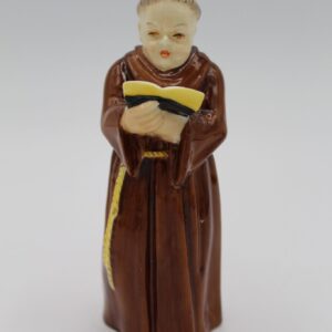 Royal Worcester Fine Bone China Monk Candle Snuffer ca. 1950's