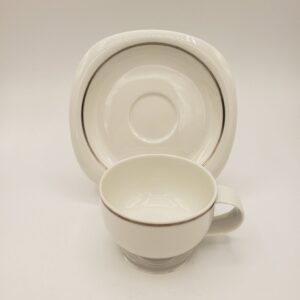 Rosenthal Studio Line Suomi Platinum Cups and Saucer; 3 available, price is for ONE