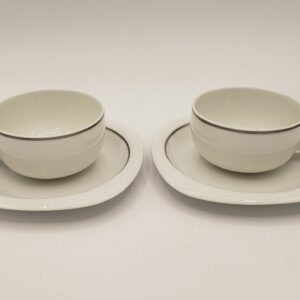 Rosenthal Studio Line Suomi Platinum Cups and Saucer; 3 available, price is for ONE