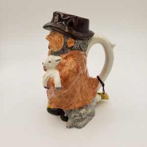 Roy Kirkham Pottery Toby Jug "Shepherd" Made in Staffordshire England, Series Two