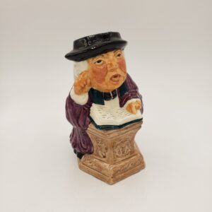 Roy Kirkham Pottery Toby Jug "Vicar" Made in Staffordshire England, Series Two