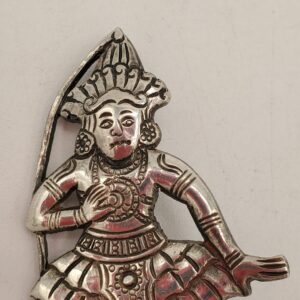 Vintage Hindu Sterling Silver Brooch