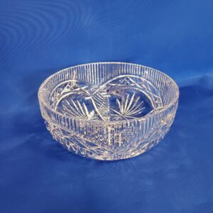 Vintage Waterford Cut Crystal 9 1/2 inch Centerpiece Bowl