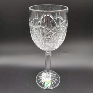 Vintage Waterford Crystal "Seahorse" Water Goblet With Box; 2 available, price is for ONE glass