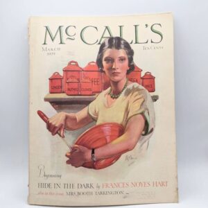 RARE c. 1929 March McCall's Magazine