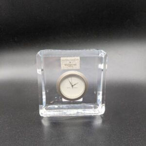 Vintage JASPER CONRAN Waterford Crystal Clock / Works