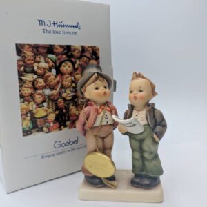 Hummel "Duet" Figurine, TMK #7, Hummel #130 Final Issue