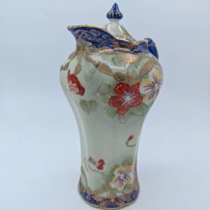 Hand Painted Floral Chocolate Pot, Unmarked