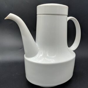 MCM ROSENTHAL "White Composition" Coffee Pot, Creamer & Covered Sugar Set