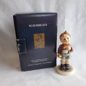 Hummel Figurine #554 "Cheeky Fellow" TMK 7 Exclusive Edition Hummel Club Figurine, 1992/93