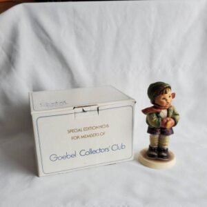 Hummel Figurine "It's Cold" TMK 6  #421 with original box, Exclusive Special Edition Figurine