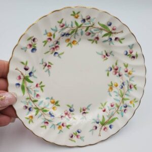 Vintage Mintons Virginia Bread Plate, Minton 6 1/8 Inch Plate, S429