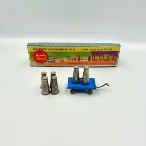 c. 1930's Meccano Hornby Series Milk Cans and Truck / Wagon - Original Box