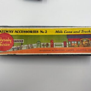 c. 1930's Meccano Hornby Series Milk Cans and Truck / Wagon - Original Box