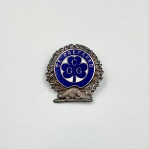 Vintage Girl Guides Canada Commissioner Silver Pin - Sterling Silver c.1950-1964