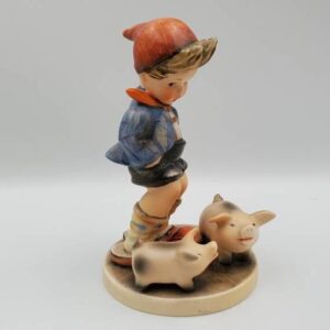 Hummel Farm Boy Figurine, 5 1/4 Inches Tall,  Hummel #66 TMK 3