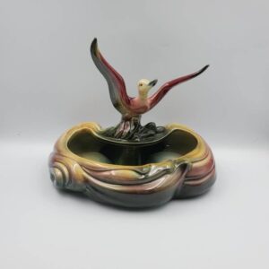 HULL Pottery Flying Duck Planter Style #104 Flying Mallard Planter