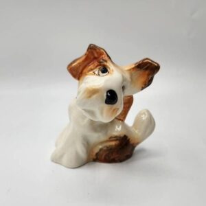 Vintage Sylvac Sitting Scottie Dog / Scottish Terrier Figurine