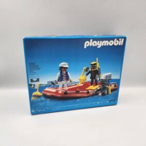 Vintage Playmobil Sports Divers with Raft, 1993 New in Box #3772; Read Description