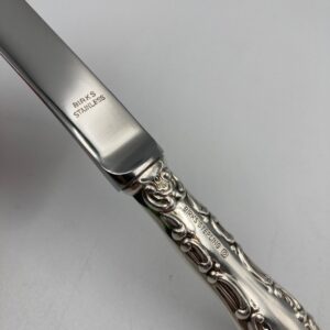 Birks Sterling Silver POMPADOUR Patterned Butter Knife