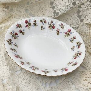 Royal Albert Winsome Oval Vegetable Bowl, Bone China, Made in England