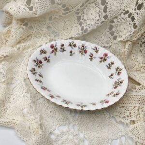 Royal Albert Winsome Oval Vegetable Bowl, Bone China, Made in England