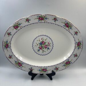 Royal Albert China Large 16 1/2 inch Petit Point Platter, made in England