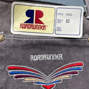 Vintage New Old Stock ROADRUNNER Jeans; size 32 Style 6063 Roadrunner Jeans