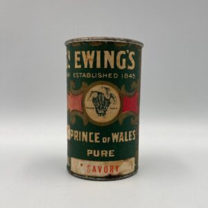 Rare 1930s EWING's Prince of Wales Savory Spice Tin