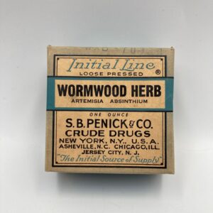 C. 1910-1930 CRUDE DRUG - S.B. Penick & Co. - Wormwood Herb - Sealed