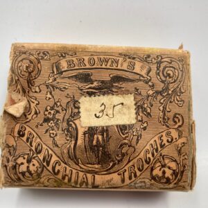 Circa 1915 Brown's Bronchial Troches - sealed