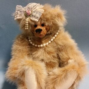 Kimbearly's Originals Plush Sarah Bear #3E/871, A&A Plush, Resin Face