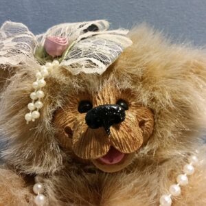 Kimbearly's Originals Plush Sarah Bear #3E/871, A&A Plush, Resin Face