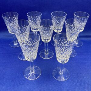 Vintage Waterford Crystal Alana Sherry Glass; 5 Liqueur Glasses available, price is for ONE glass